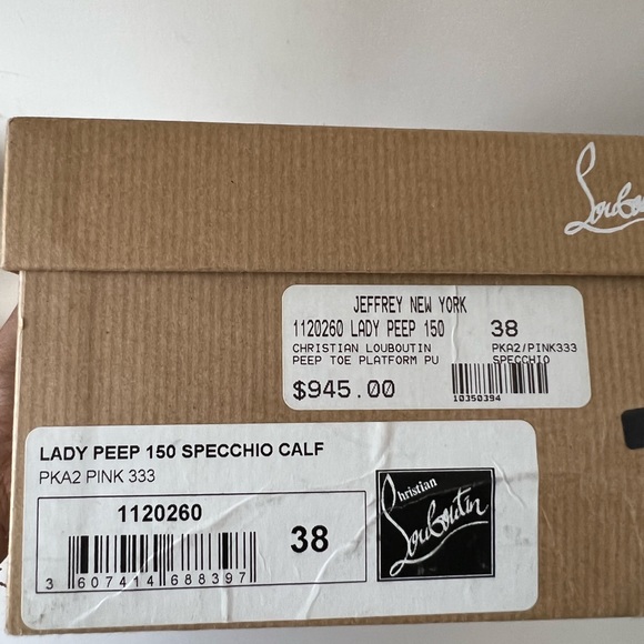 Christian Louboutin Lady Peep 150 - Picture 7 of 7